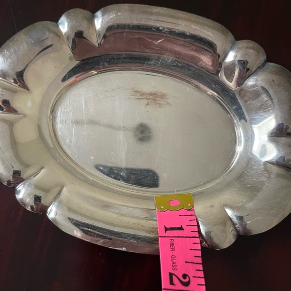 Wm. A Roger’s Silver Plated Oval Candy/Trinket Dish - Picture 7 of 7